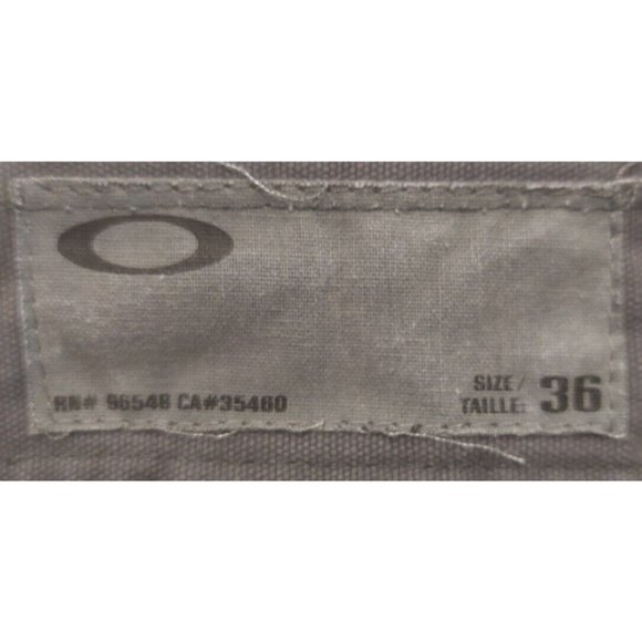 Oakley Golf Pants For Men Lightweight RN# 96548 CA# 35460 Men's Size 36 Gray - Picture 3 of 7